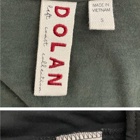 Anthro Dolan Left Coast Fabiano Mixed Media Dress - Picture 4 of 4